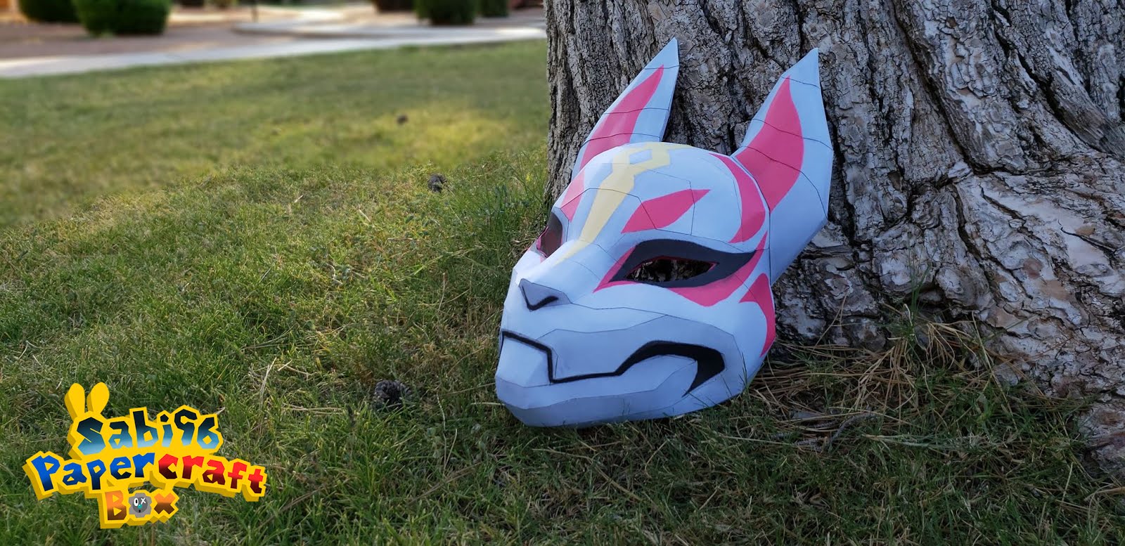 Sabi96 Papercraft Box Drift's Mask (Fortnite)
