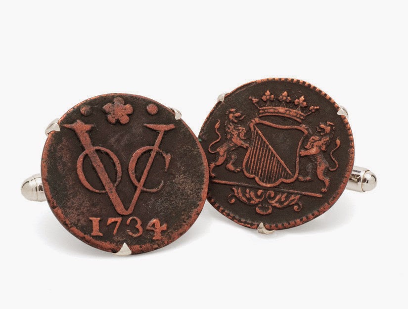 "Coins Cufflinks"