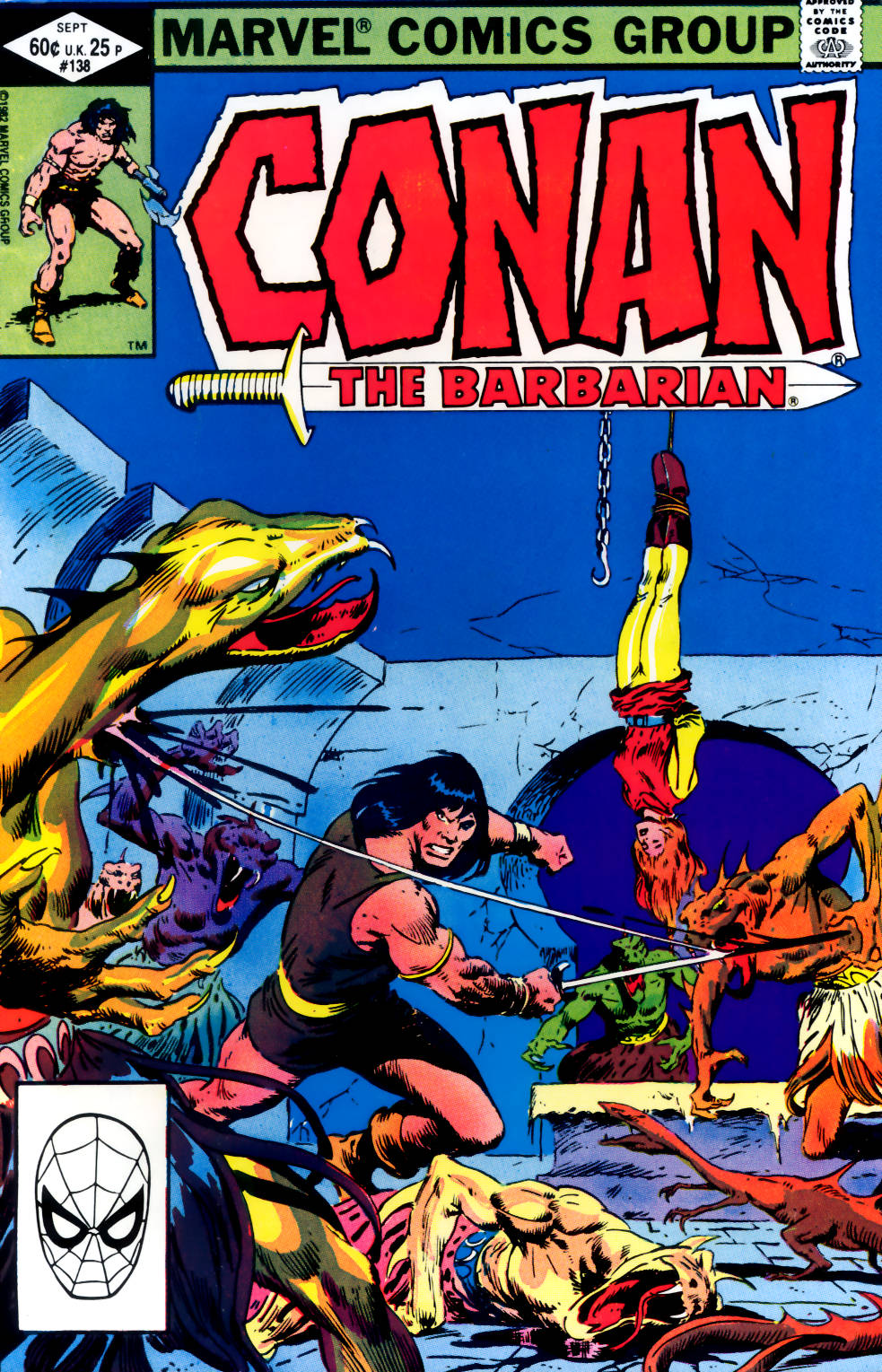 Read online Conan the Barbarian (1970) comic -  Issue #138 - 1