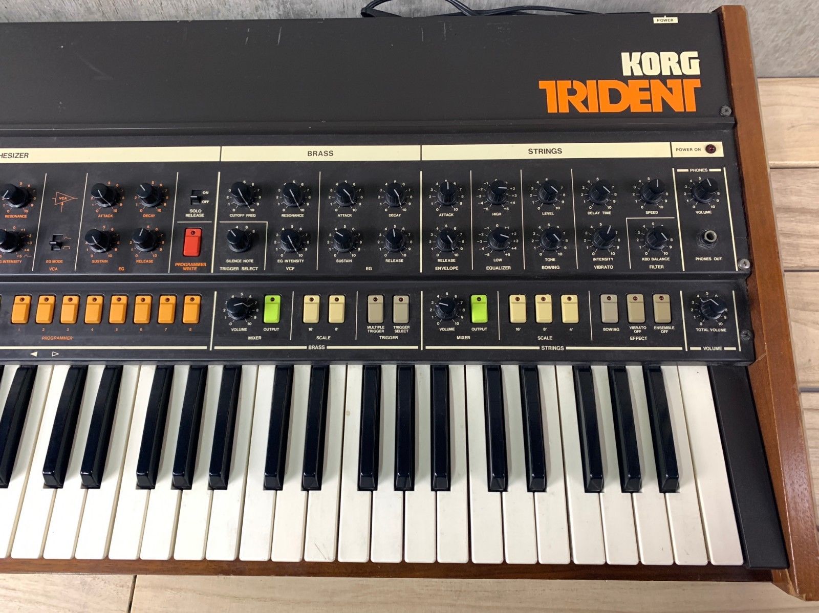 MATRIXSYNTH Trident Vintage Analog Synthesizer SN 331513