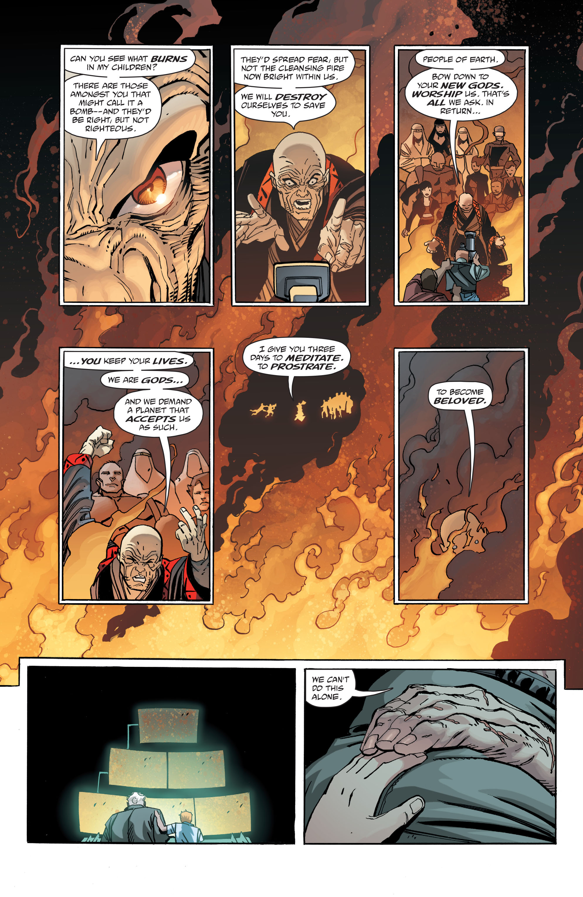 Read online Dark Knight III: The Master Race comic -  Issue #3 - 17