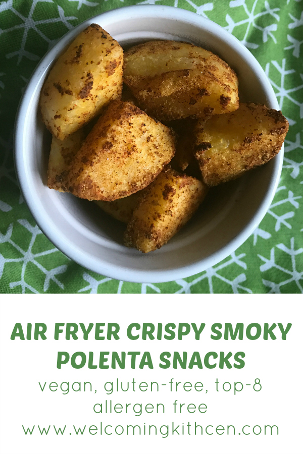 Airfryer Crispy Smoky Polenta Snacks Kim's Kitchen