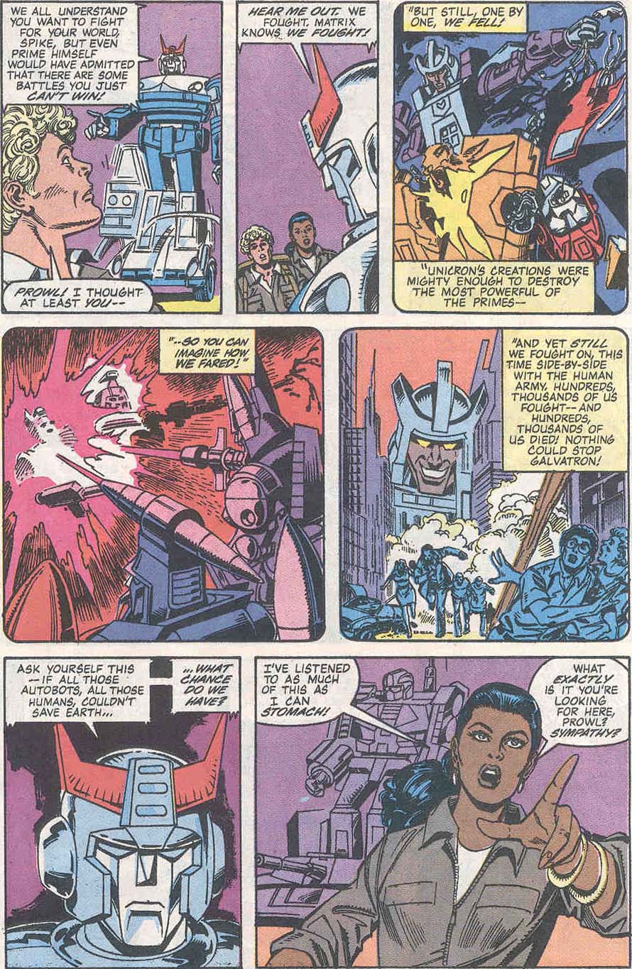 Read online The Transformers (1984) comic -  Issue #67 - 10