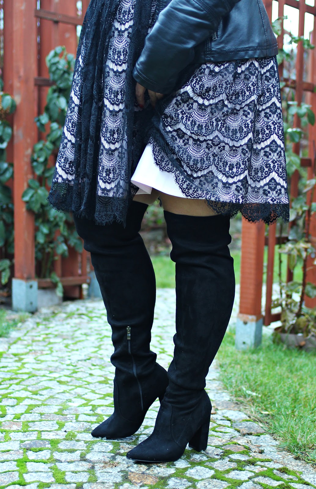 kozaki za kolano z szeroka cholewka