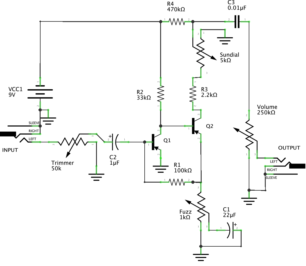 Coda Effects - Analogman Sunface Build