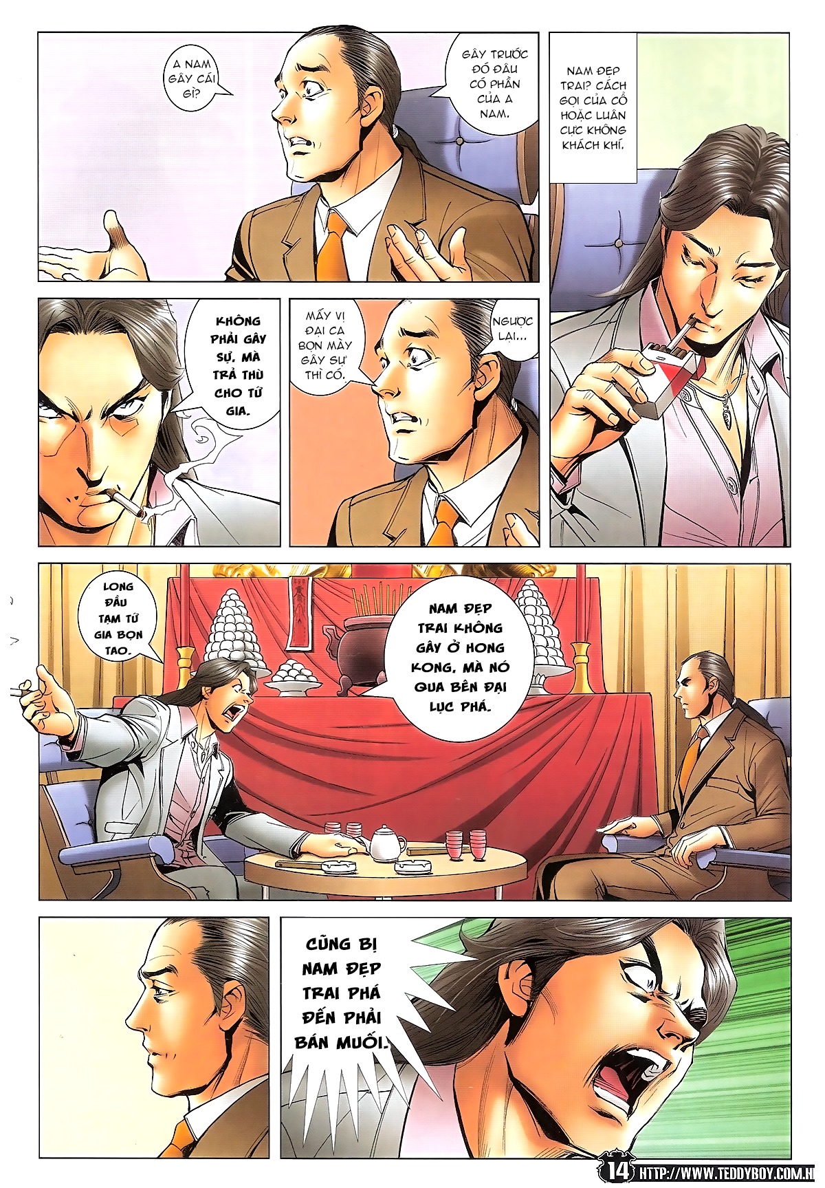 Người Trong Giang Hồ (Vol 34: Ngũ Hổ Qui Thiên) chap 1718