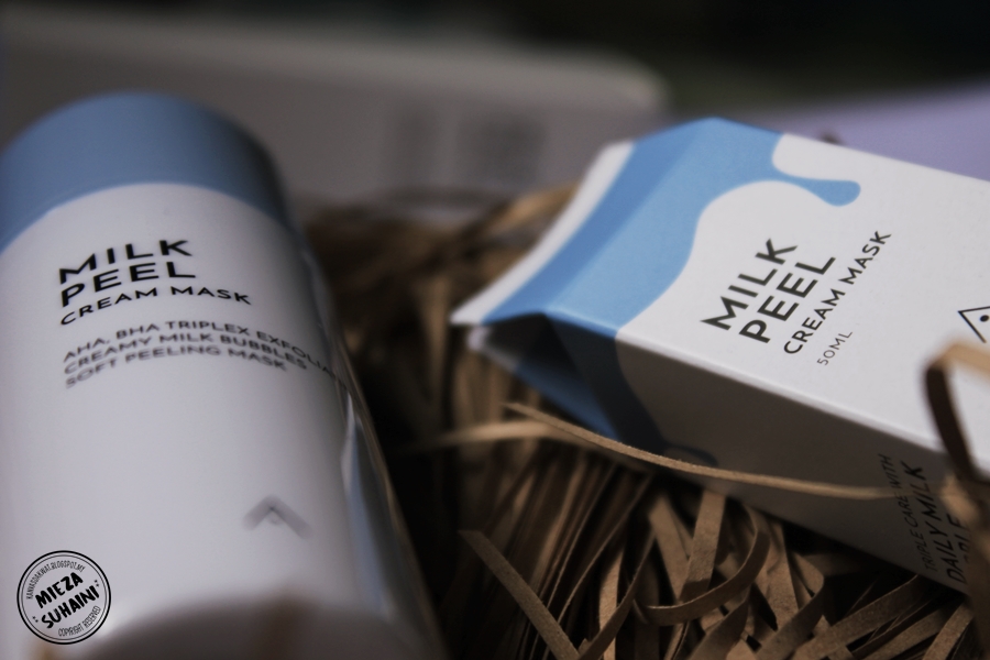 Peeling Scrub dengan Milk Peel Cream Althea Mieza S