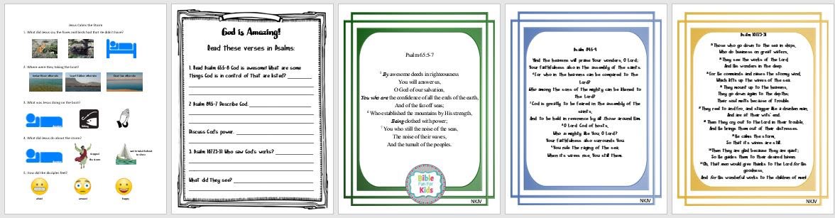 Bible Exciting For Children: Jesus Calms the Storm graphic about Jesus Calms the Storm Printable called Bible Enjoyment For Children: Jesus Calms the Storm
