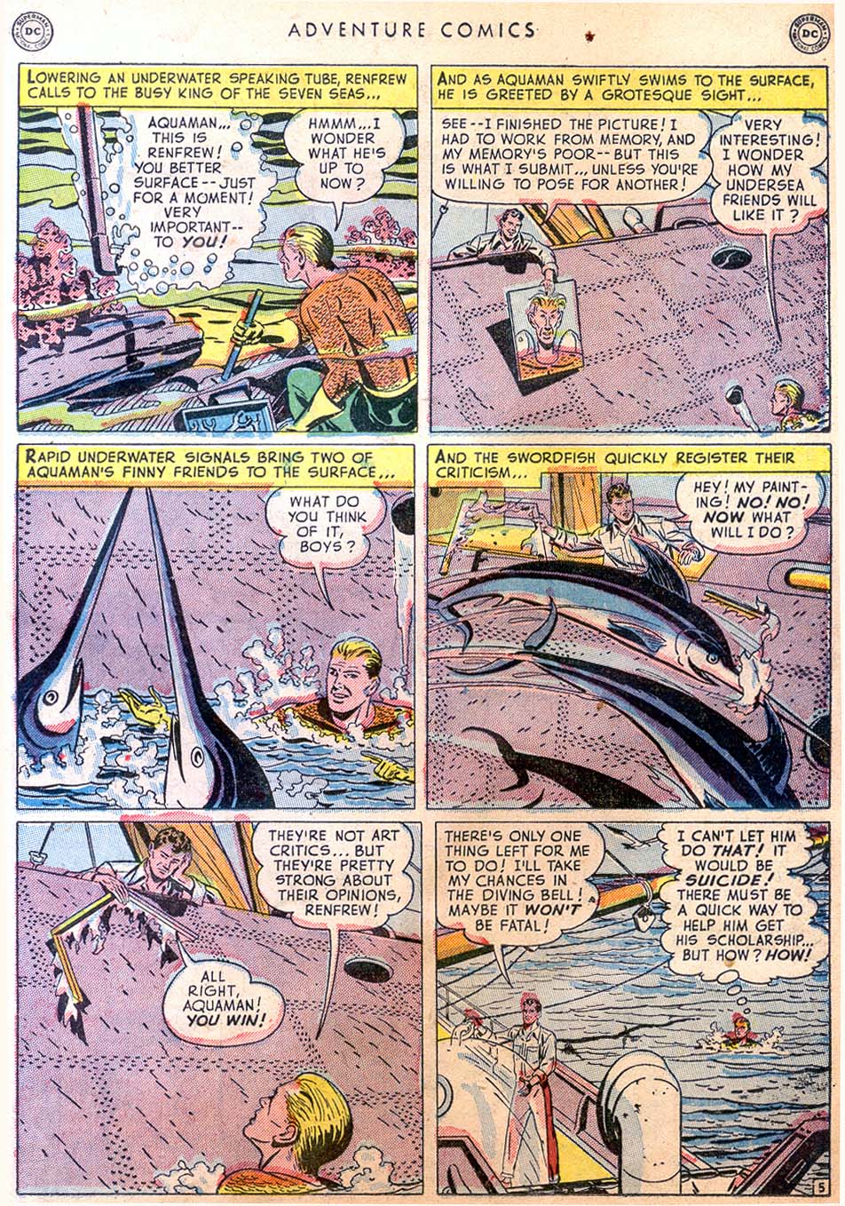 Read online Adventure Comics (1938) comic -  Issue #158 - 35
