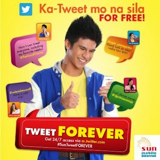 Sun TweeT Forever: Free and Unli Twitter Promo Sun TweeT Forever: Free and Unli Twitter Promo