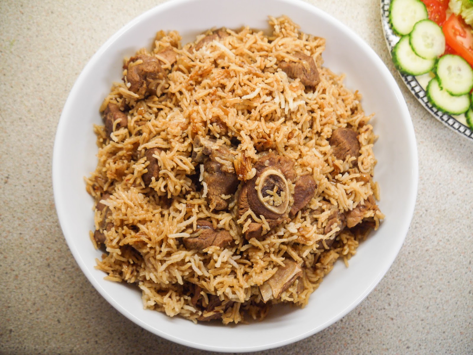 This Muslim Girl Bakes Lamb Pulao