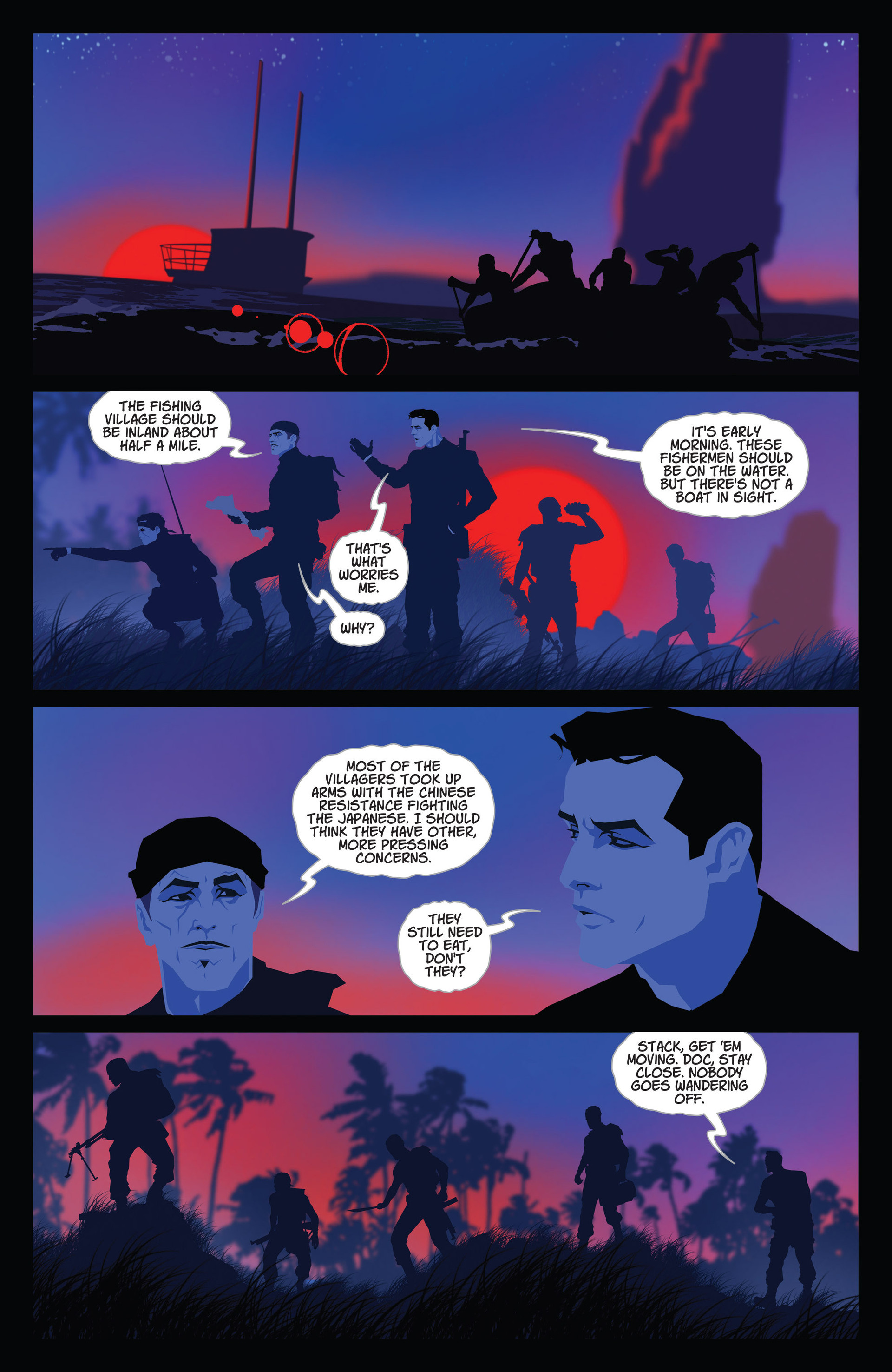 Read online The Mercenary Sea comic -  Issue #3 - 20