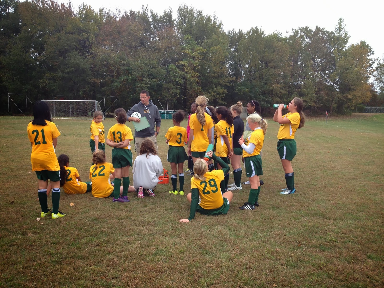 Middle School Girls Soccer vs Winfield Park