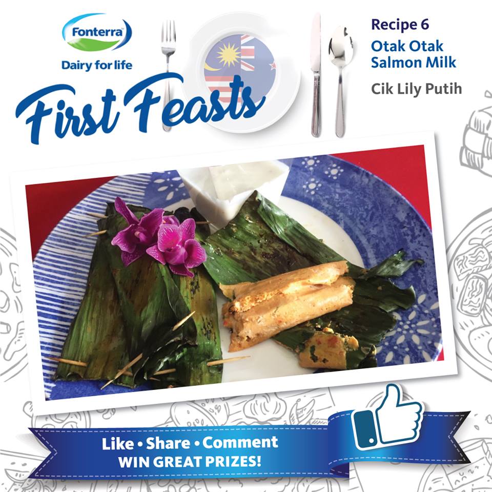 Ciklilyputih The Lifestyle Blogger Resipi Otak Otak Salmon
