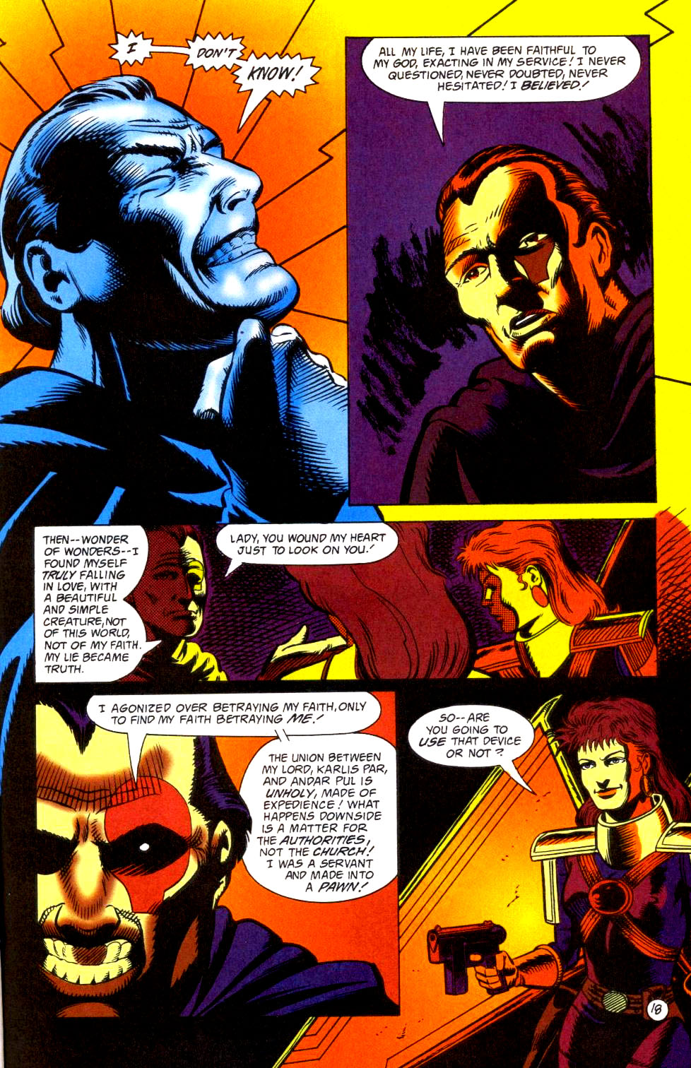 Read online Hawkworld (1990) comic -  Issue #14 - 19