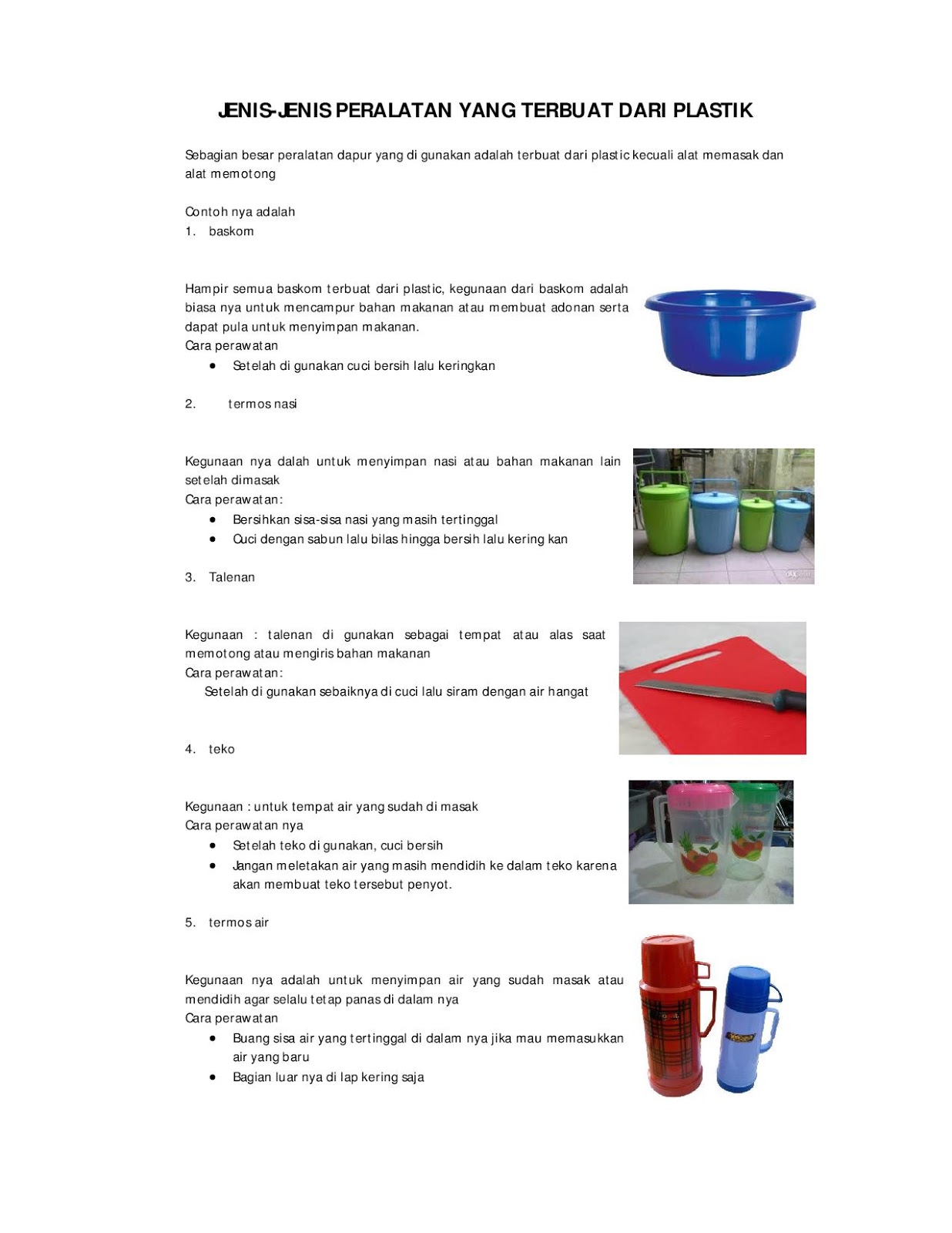 Jenis Peralatan Dapur Berbahan Plastik Kaca Kayu Gudang Makalah Berikut Ini Adalah Jenis Alat Dapur Berbahan Dasar Dari Plastik Kaca Dan Kayu Silahkan Untuk Versi Pdf Word