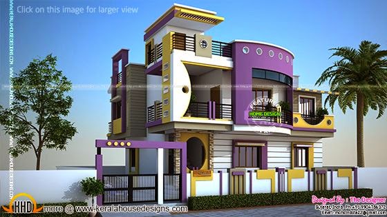 House exterior designs, contemporary style