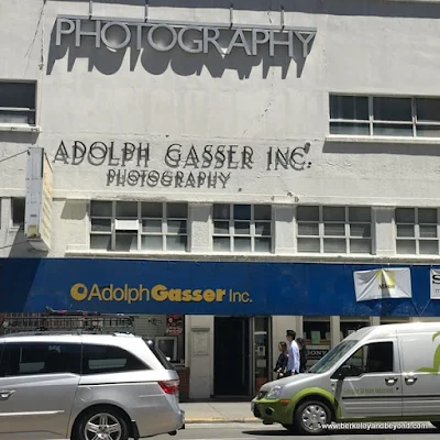 exterior of Adolph Gasser Photography store in San Francisco, California