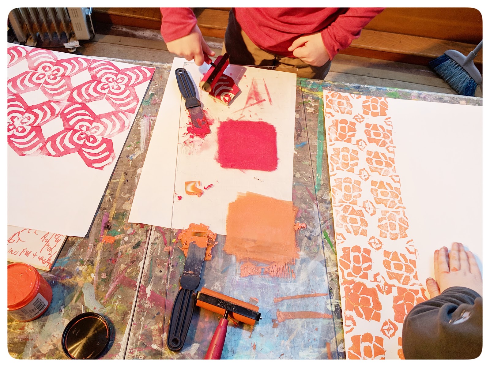 Studio Kids Children's Art Classes in Ballard, Seattle Printmaking