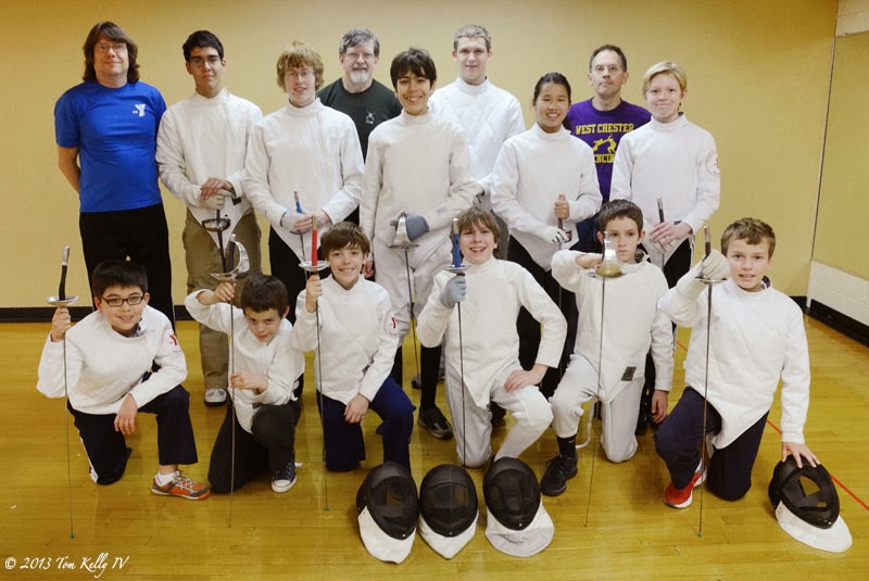 Tom Kelly IV Recent Works West Chester Area YMCA Fencing Club