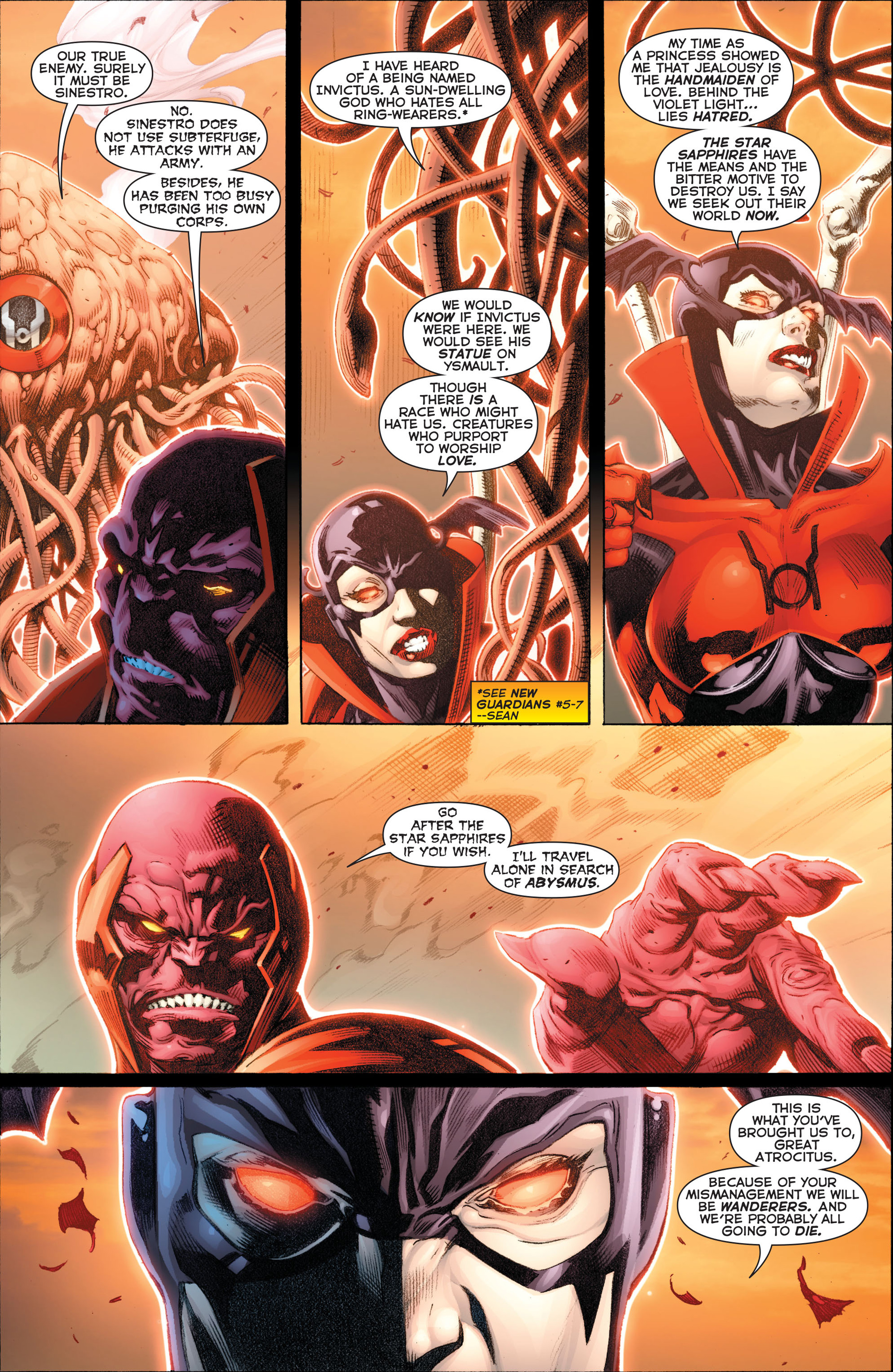 Read online Red Lanterns comic -  Issue #9 - 17