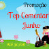 Promoção Top Comentarista Junho