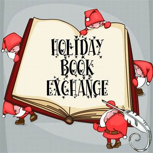 Image result for holiday book exchange clipart