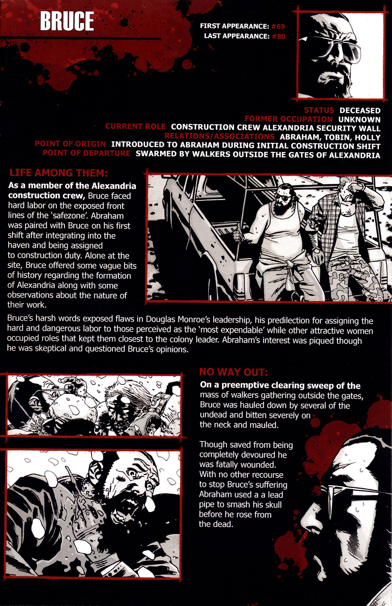 Read online The Walking Dead Survivors' Guide comic -  Issue #1 - 21