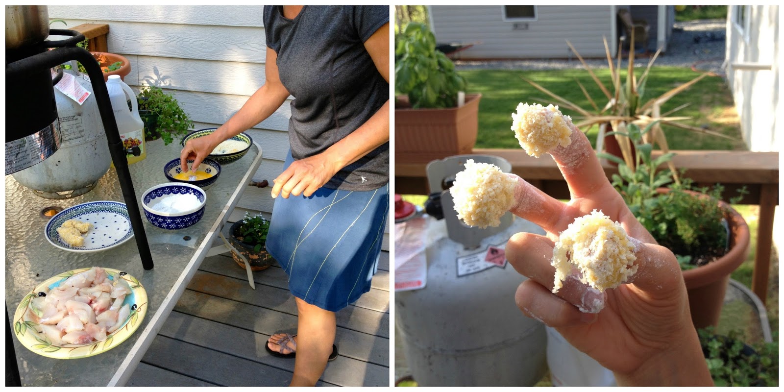 The Baked Alaska Project Deep Fried Alaska Halibut Cheeks