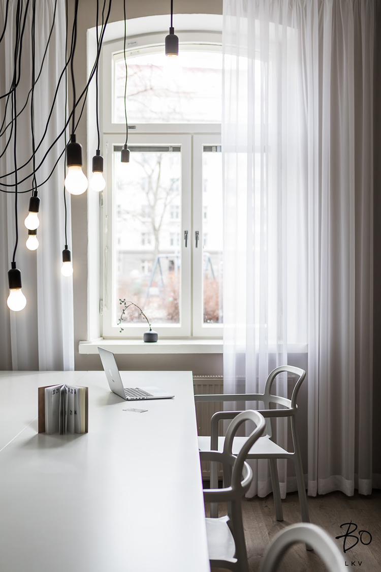 Contemporary office design with impressive lighting | My Paradissi Contemporary office design with impressive lighting | My Paradissi