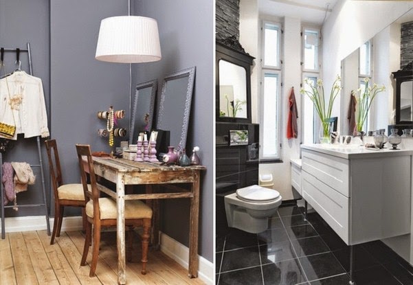 A house full of contrasts and pallets