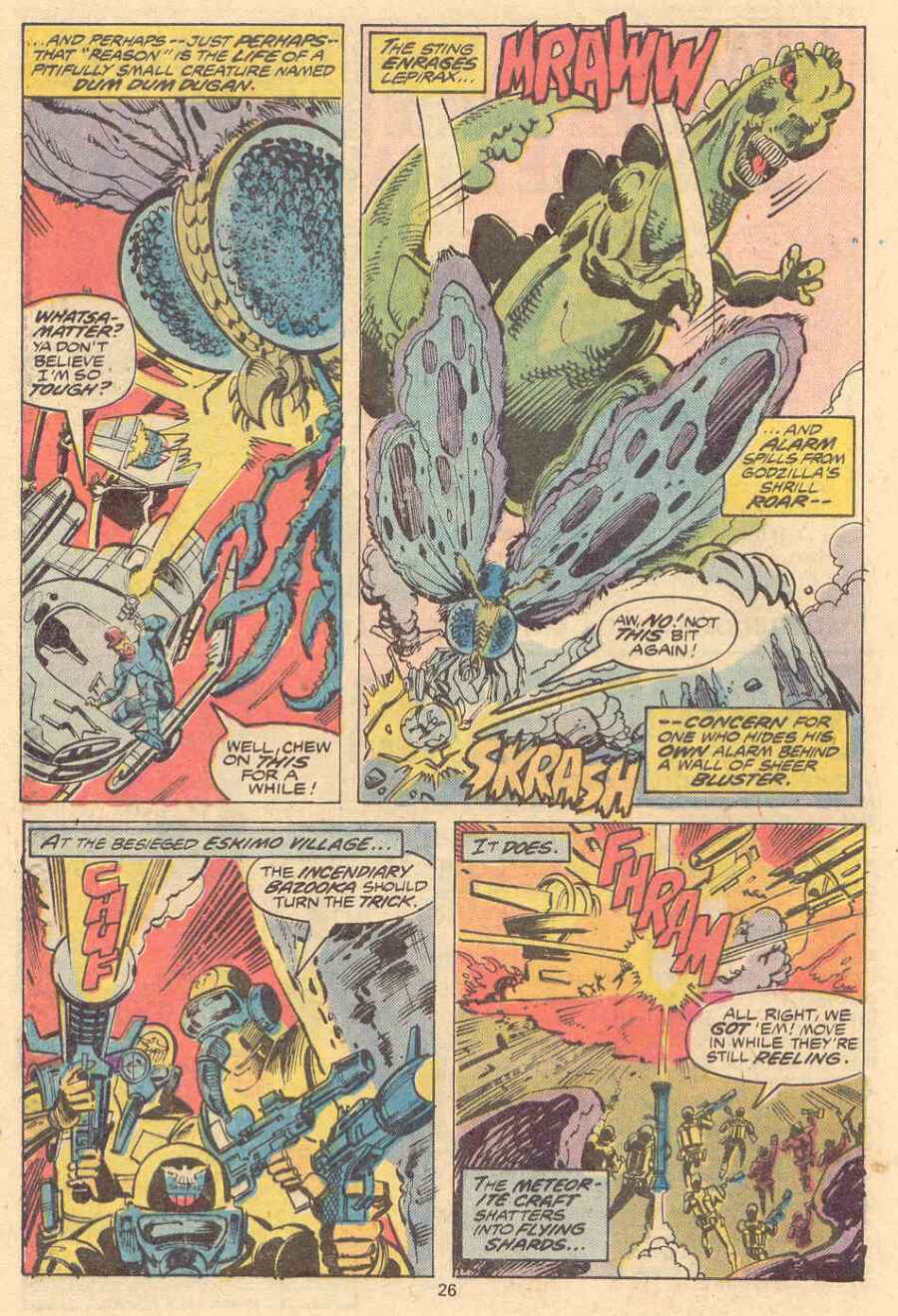 Read online Godzilla (1977) comic -  Issue #5 - 16