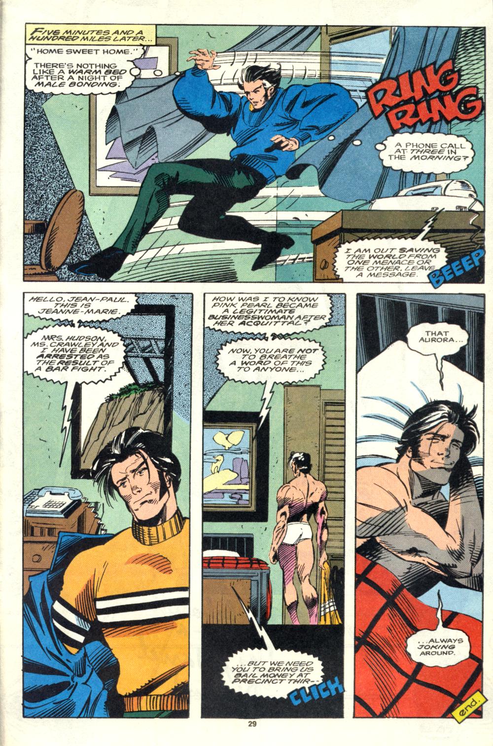 Read online Alpha Flight (1983) comic -  Issue #105 - 23