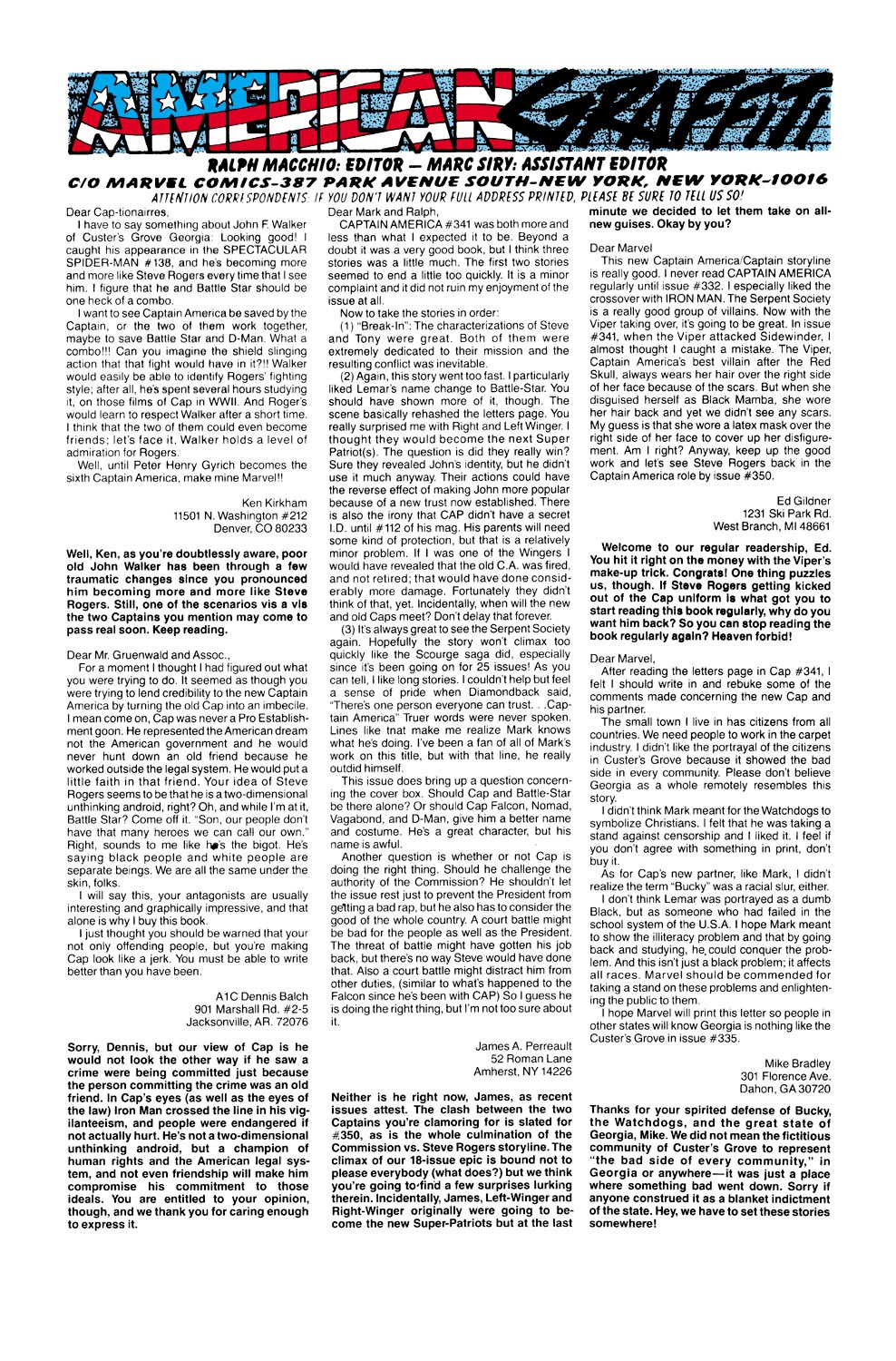 Read online Captain America (1968) comic - Issue #348 - 24