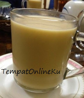 wedang bandrek susu hangat enak