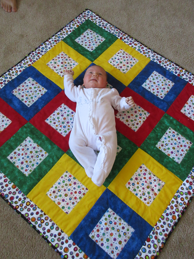 baby quilt for Annalise