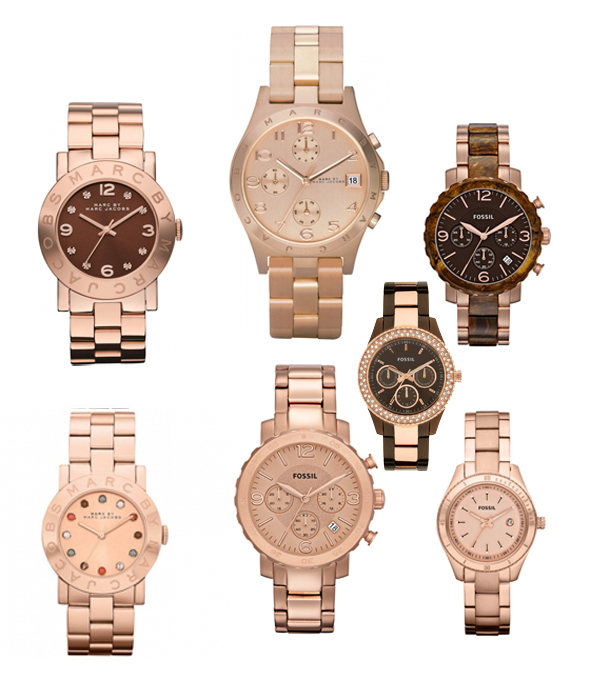 Cazy for bloomin' expensive watches from @fossil @MarcJacobsIntl ...