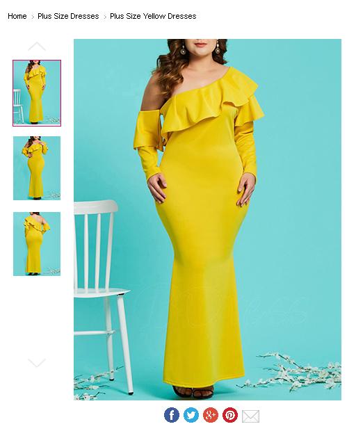 Dark Yellow Dress - Winter Sale Online Shopping