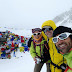 El barakaldés Jonatan García a punto de llegar al campamento base para ascender al Dhaulagiri