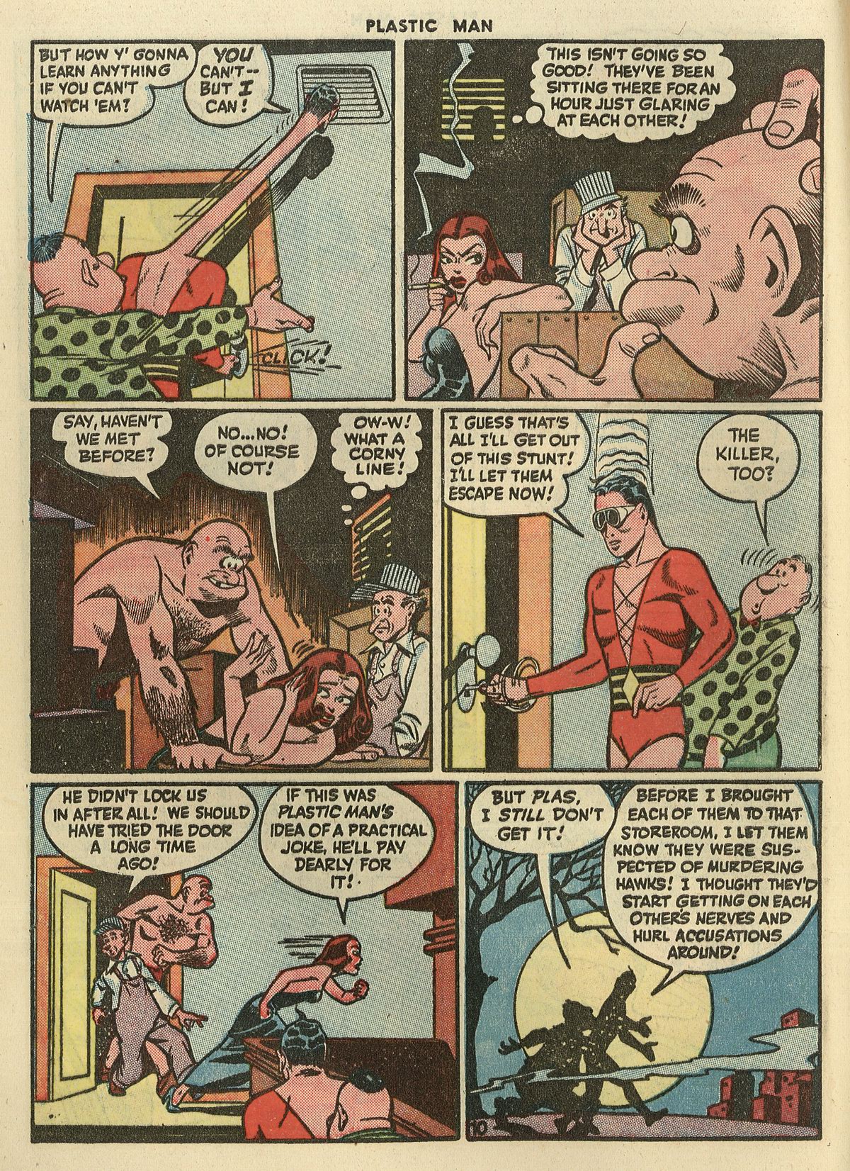 Read online Plastic Man (1943) comic -  Issue #3 - 12