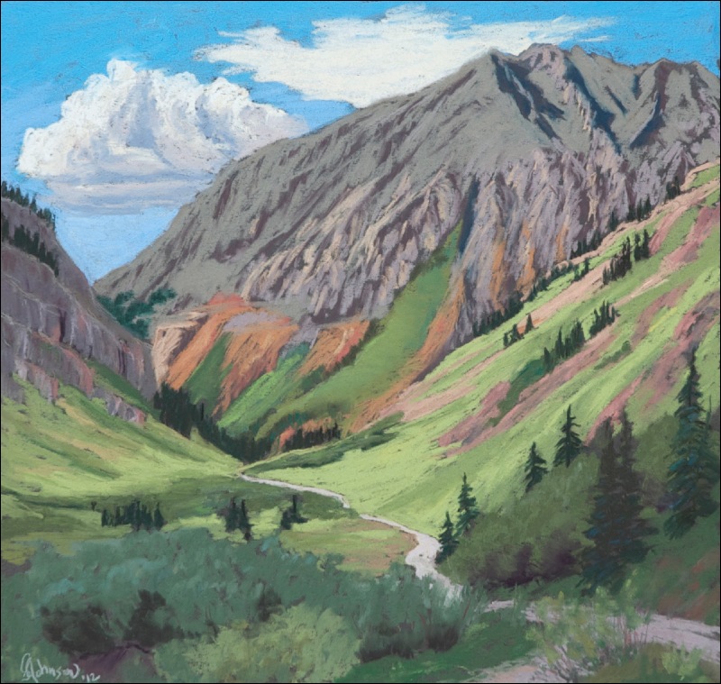 Paintings and More by Sonya Painting around Silverton, CO