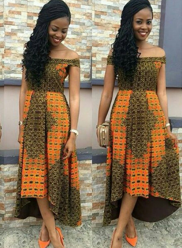 kitenge high low designs