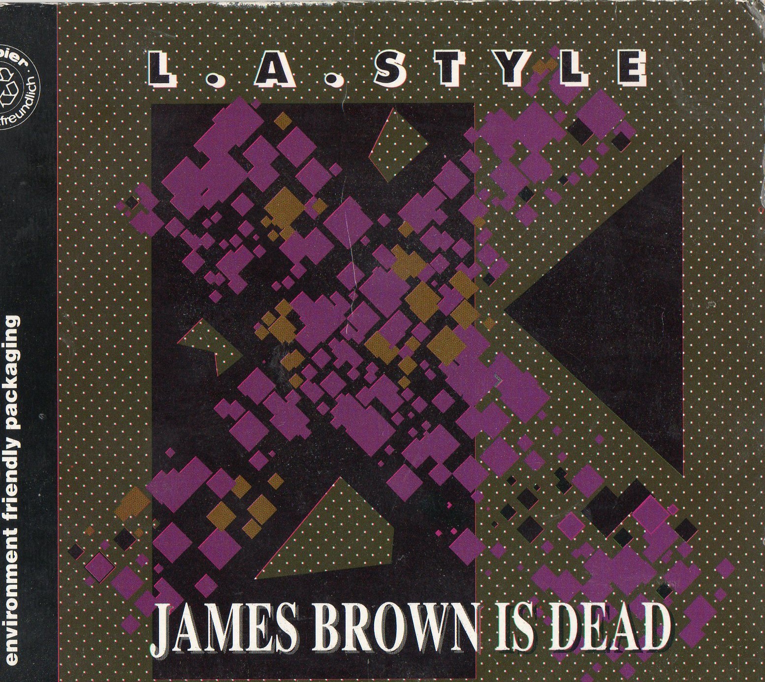 MUSICOLLECTION L.A.STYLE James Brown Is Dead 1991 CD MAXI CARTON