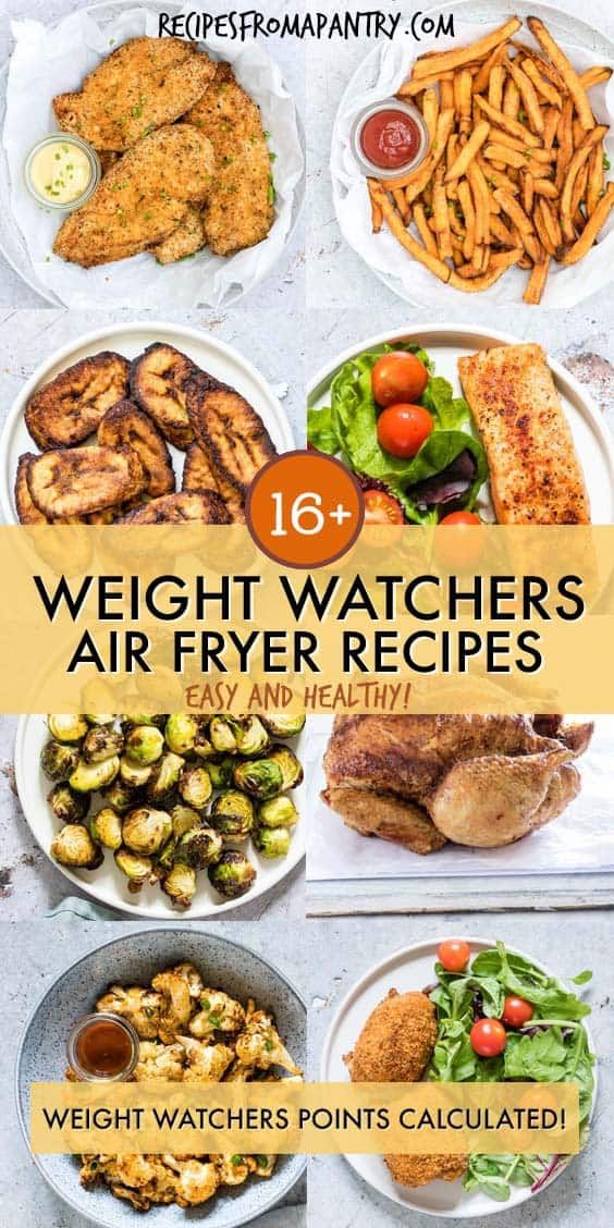 Looking for Healthy Air Fryer Recipes that are tasty and quick and easy to make? Each of the air fryer recipes in this collection are under 425 kcal, with most less than 350 kcal! But you'd never know it, since these easy air fryer recipes are SO delicious. 