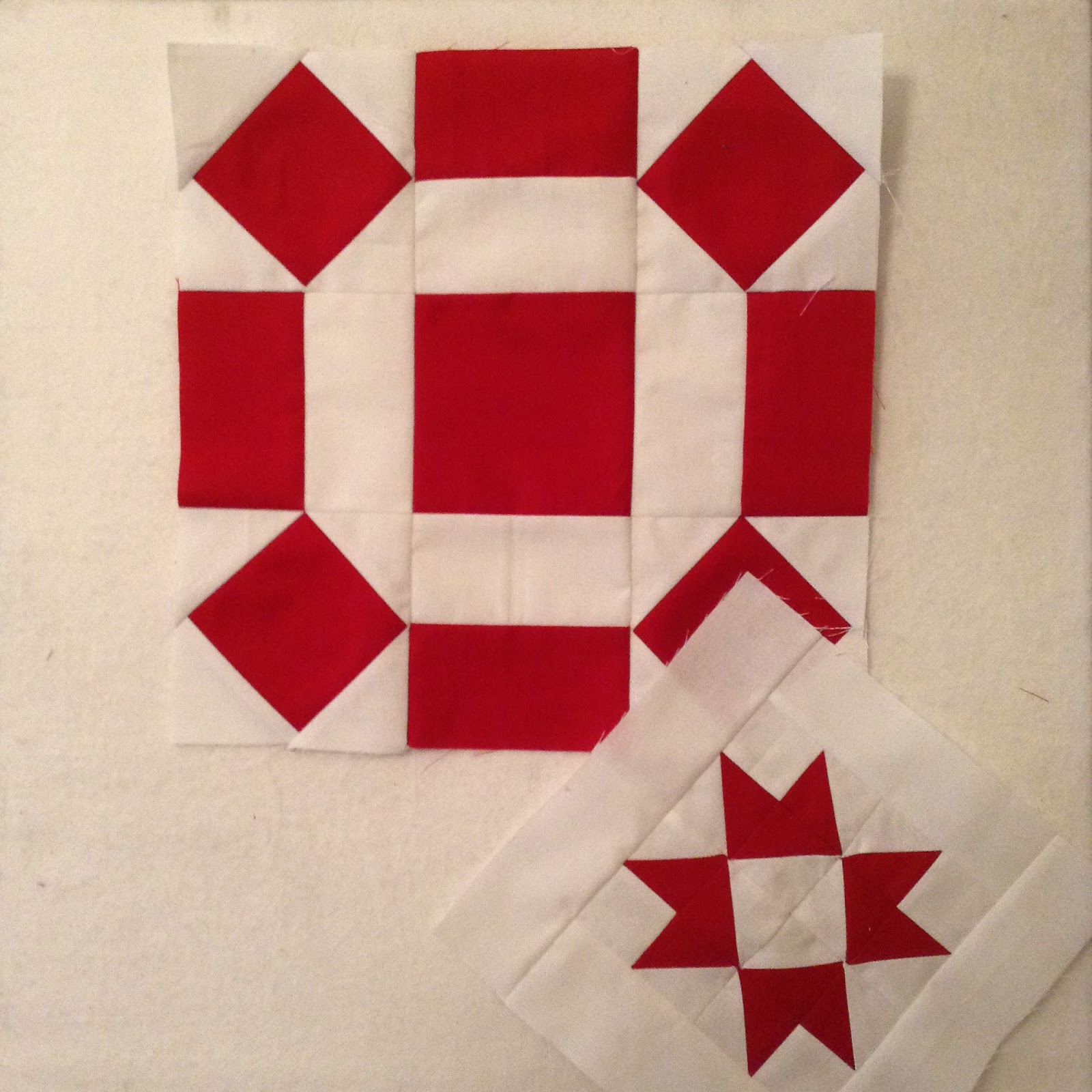 Redwork in Germany QuiltAlongs 2017