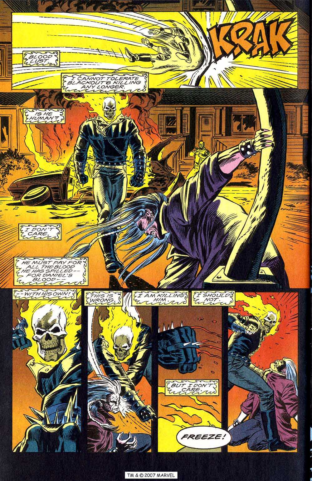 Read online Ghost Rider (1990) comic -  Issue #25 - 36