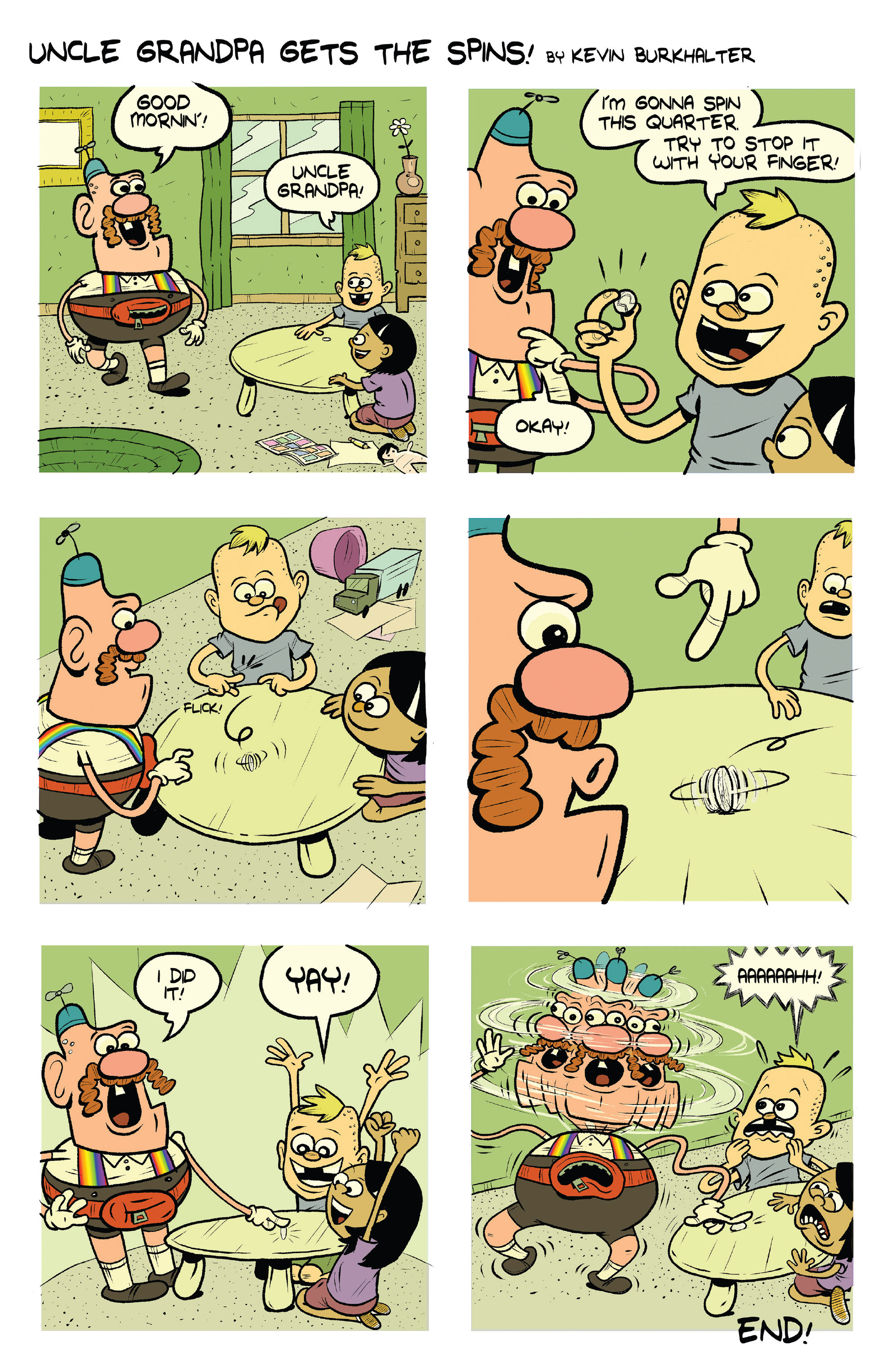 Read online Uncle Grandpa comic -  Issue #3 - 9