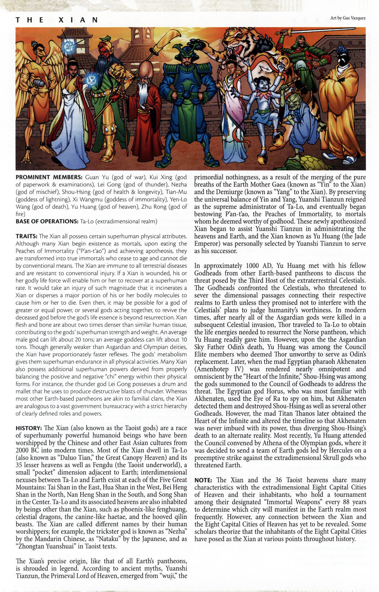 Read online Thor & Hercules: Encyclopaedia Mythologica comic -  Issue # Full - 64