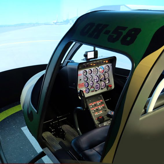 BELL 206 FULL SIMULATOR SYSTEM