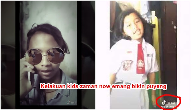 Maksudnya Mau Tiruin Gaya Youtubers 8 Tingkah Alay Kidz Zaman Now ini Malah Bikin Merinding.